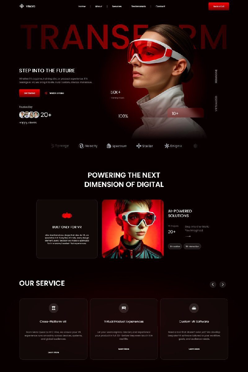 Viscom, Virtual reality